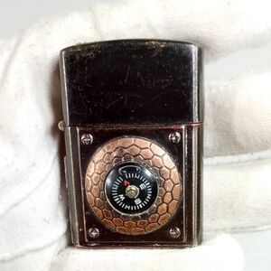 Vintage Style Black and Copper Lighter
